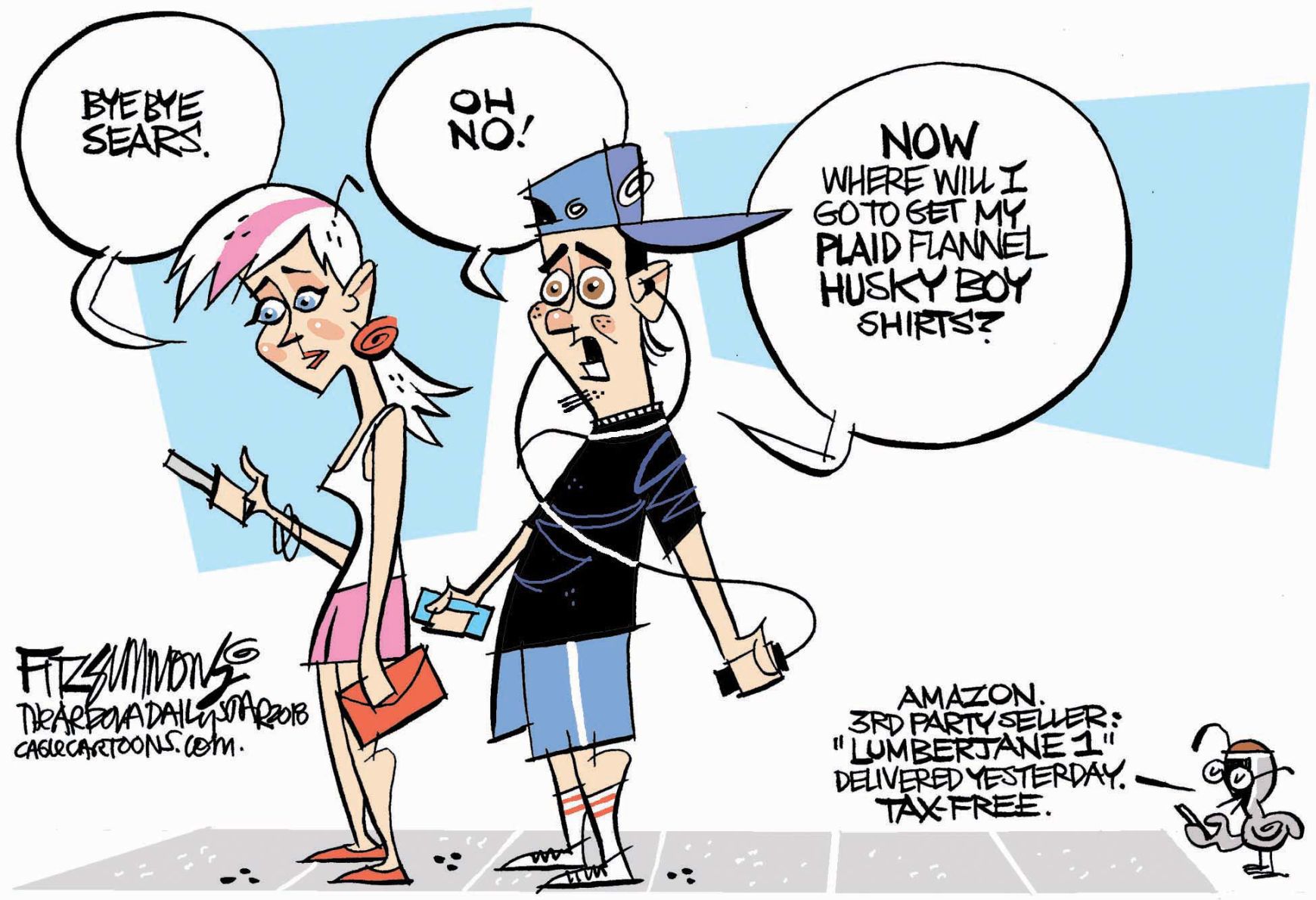 Daily Fitz Cartoon: Sears